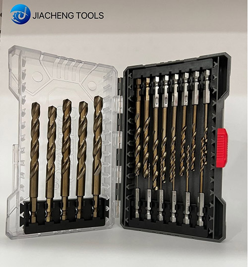 New 19-Piece Hex Shank Drill Set-3